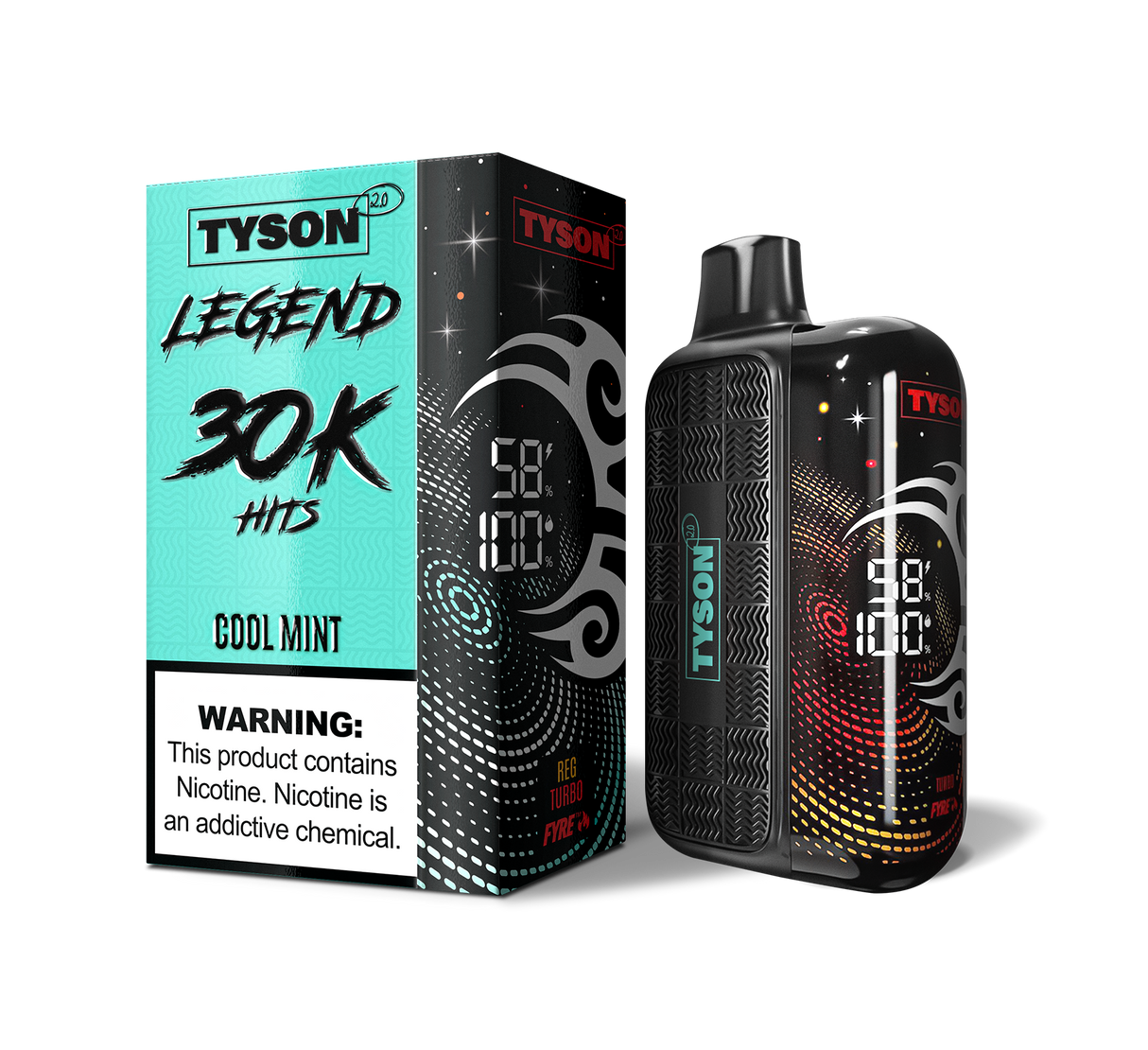 Tyson 2.0 "LEGEND" 30K Disposable Device – 30,000 Puffs