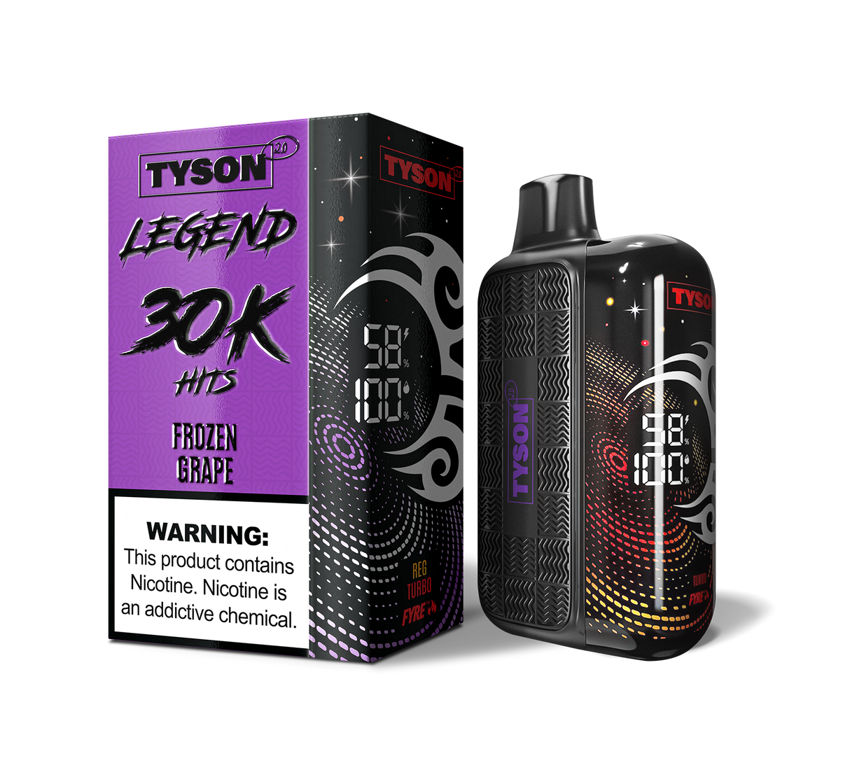 Tyson 2.0 "LEGEND" 30K Disposable Device – 30,000 Puffs