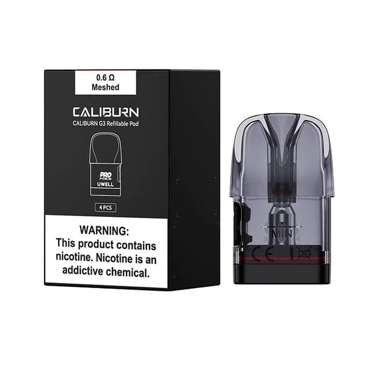 UWELL Caliburn G3 2.5ML Replacement Pod - 4 Count