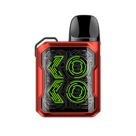 Uwell Caliburn GK2 Pod System with compact zinc-alloy design and LED indicators