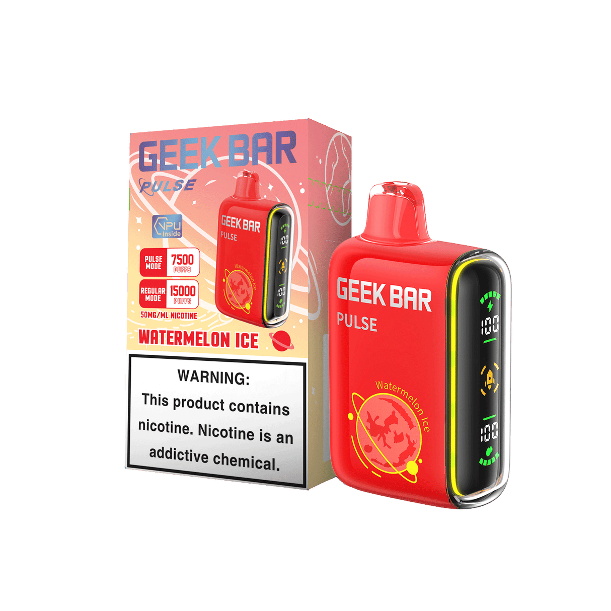 Geek Bar PULSE 15000 Rechargeable Disposable Device - 15000 Puffs