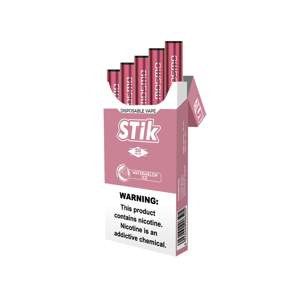 MOSMO STiK Disposable E-Cig Device – 5 Pack