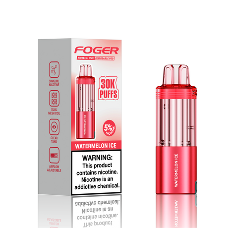 Made in USA | FOGER Switch Pro 30K Disposable Device POD - 30,000 Puff