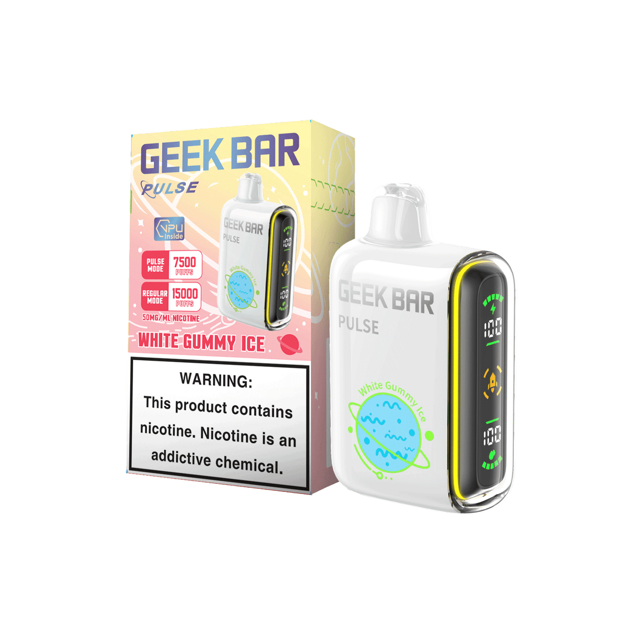 Geek Bar PULSE 15000 Rechargeable Disposable Device - 15000 Puffs