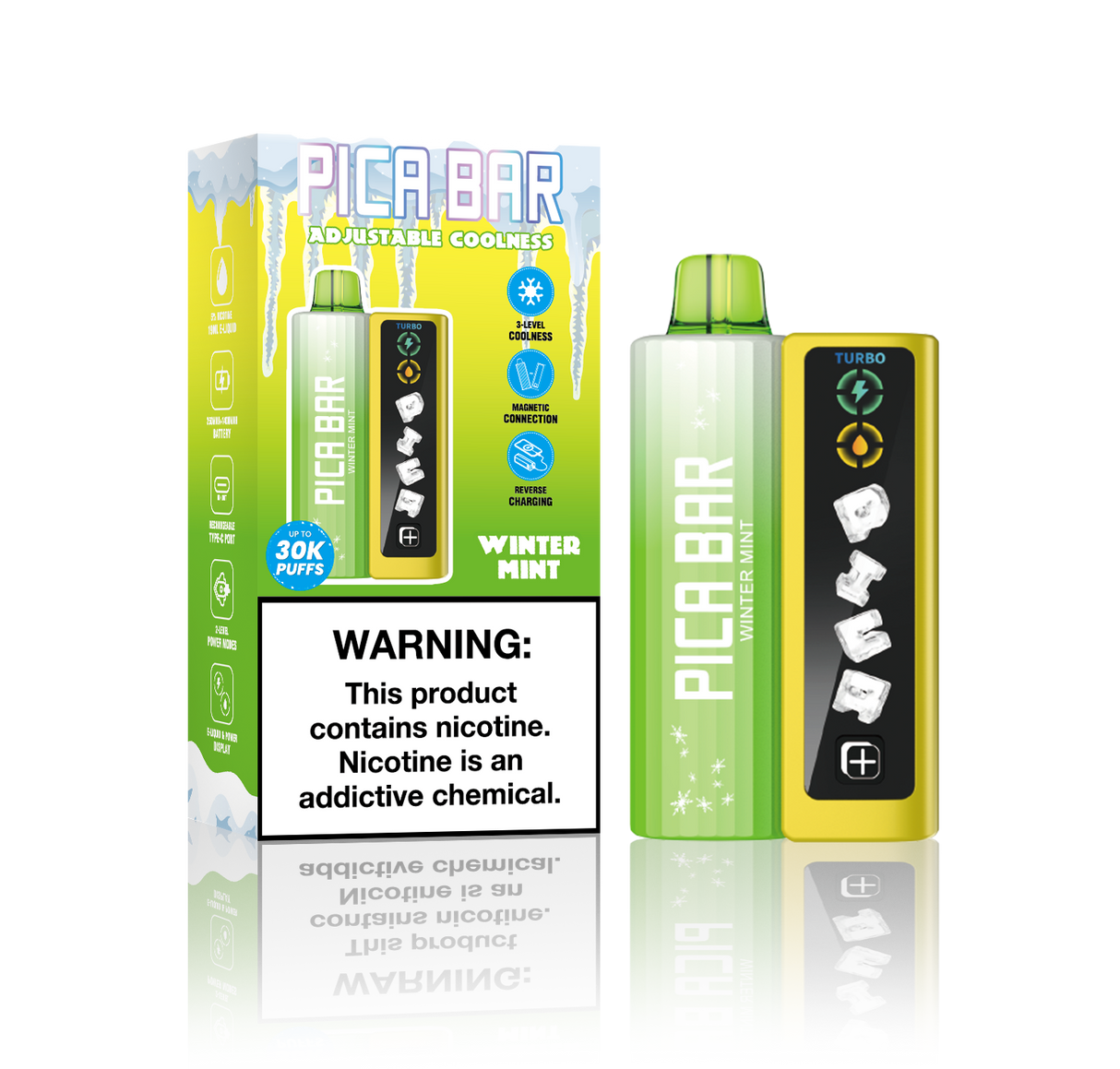 Assembled in USA | PICA BAR "TUNING" 30K Disposable KIT - 30,000 Puffs