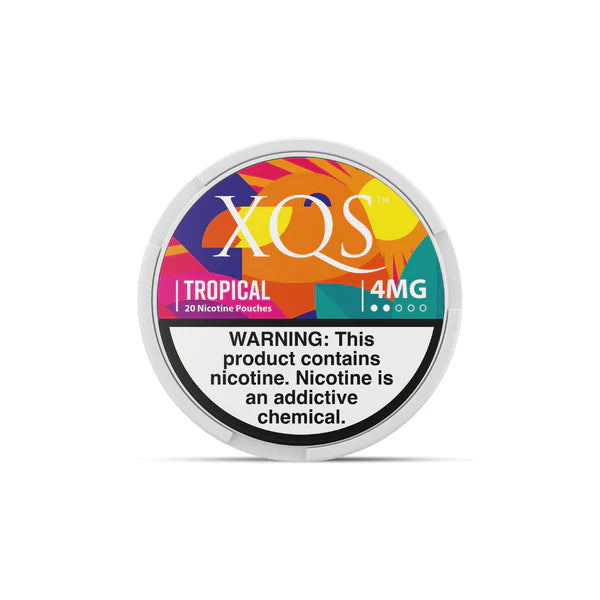 XQS Nicotine Pouch - Tropical (20 Count)