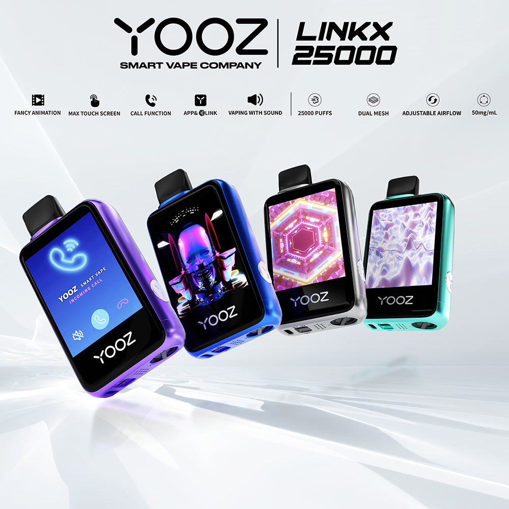 YOOZ Linkx 25000 Rechargeable Disposable Device – 25000 Puffs – VapoRider