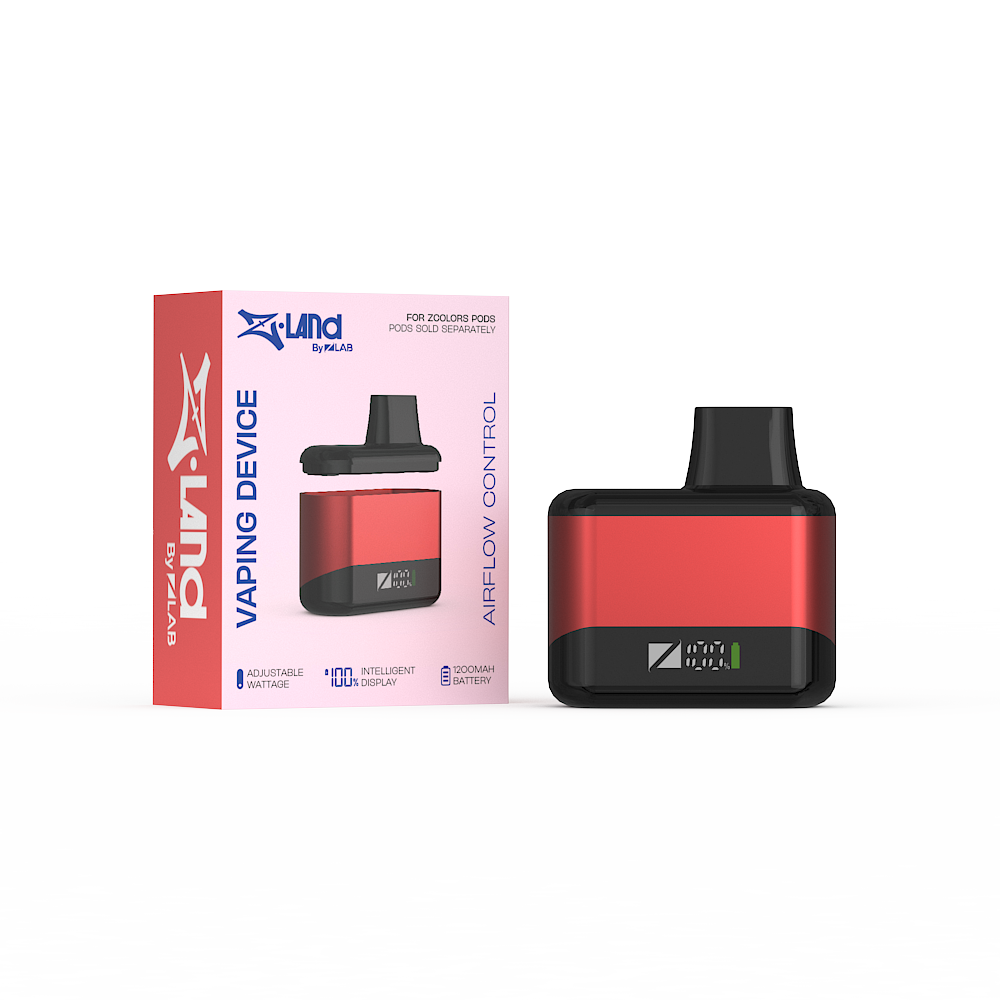 ZLand By ZLAB Battery – Customizable Device with 1200mAh Battery – VapoRider