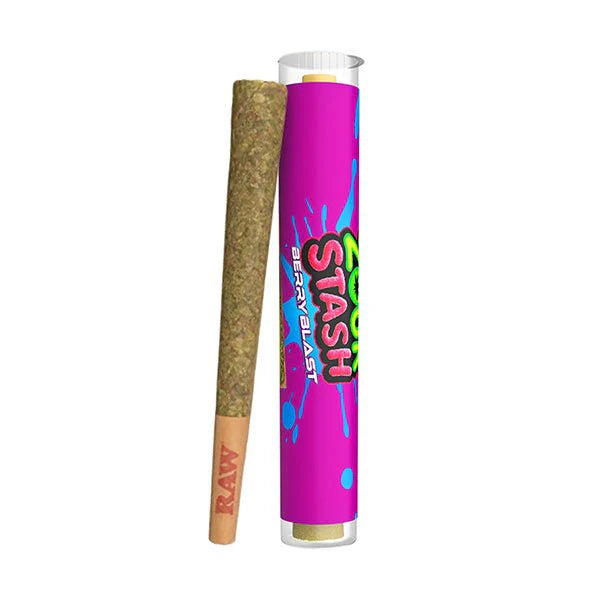 Zour Stash THC-A Hash Hole Pre-Roll – 2 Grams with Creamy Hash Batter and Raw Natural Cones