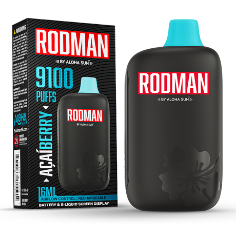 Rodman 9100 Disposable by Aloha Sun – 9100 Puffs