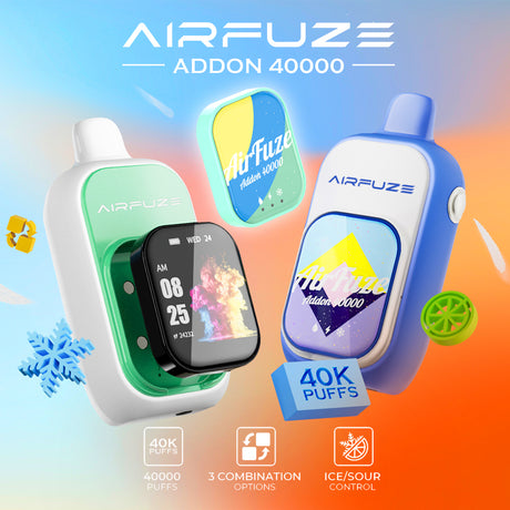 AIRFUZE Addon 40K Disposable Device - 40000 Puffs