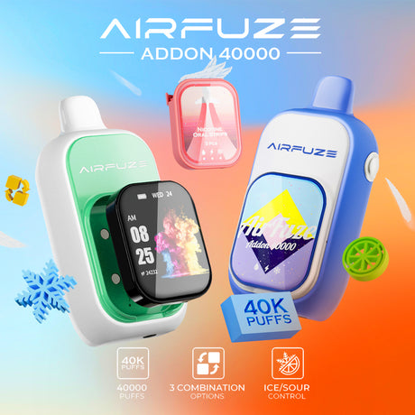 AIRFUZE Addon 40K Disposable Device - 40000 Puffs