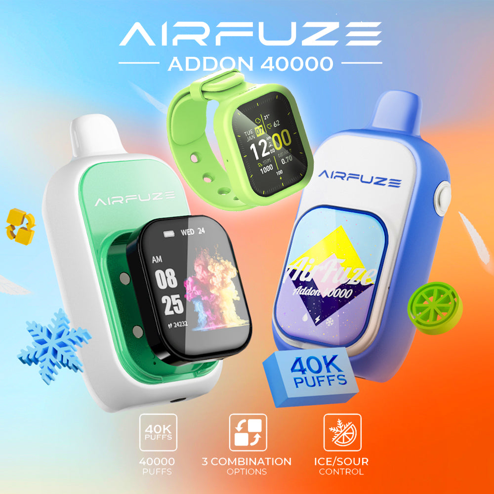 AIRFUZE Addon 40K Disposable Device - 40000 Puffs