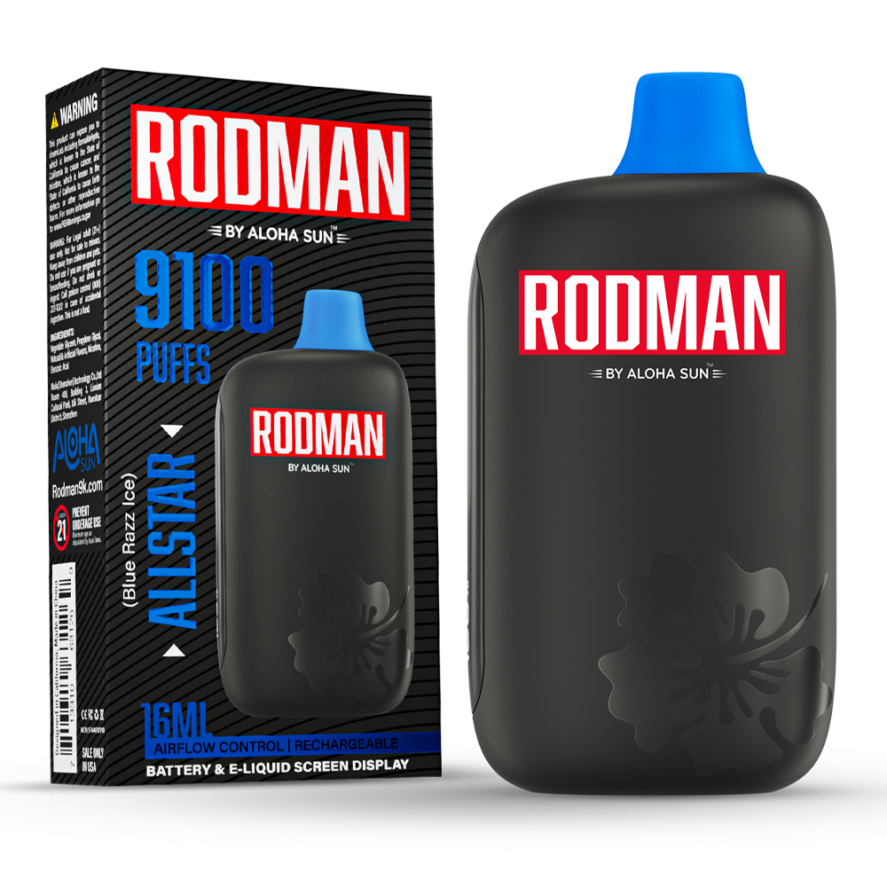 Rodman 9100 Disposable by Aloha Sun – 9100 Puffs