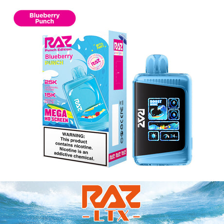 RAZ LTX “Punch Edition" 25K Puff Disposable Device – 25000 Puffs