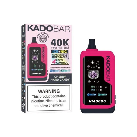 KADOBAR NI40K Nic + Ice Control Disposable Device - 40000 Puffs