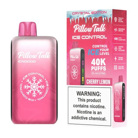 Pillow Talk Ice Control IC40000 "Crystal Edition" Disposable - 40000 Puffs