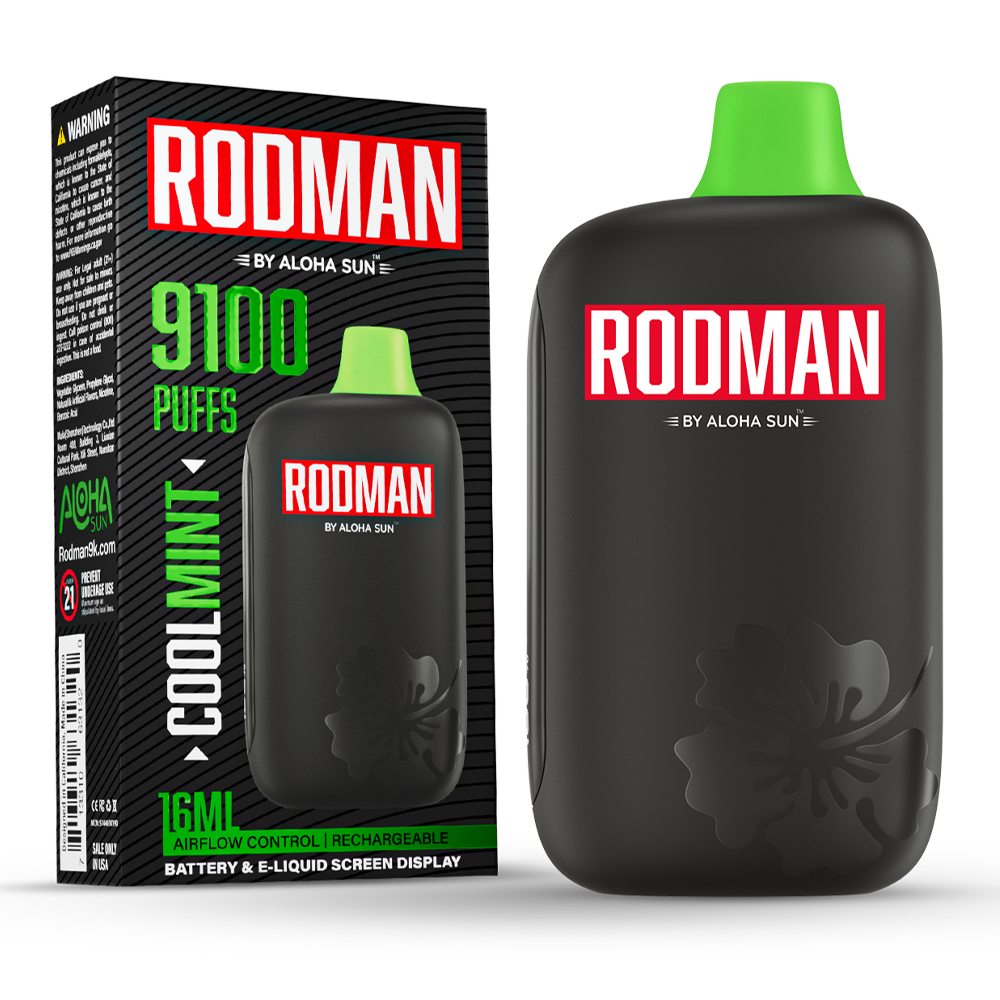 Rodman 9100 Disposable by Aloha Sun – 9100 Puffs