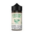 Country Clouds Corn Bread Puddin' 100mL bottle featuring flavors of warm cornbread, brown sugar, maple, and vanilla, with a 70/30 VG/PG ratio, available in 0MG, 3MG, and 6MG nicotine strengths.