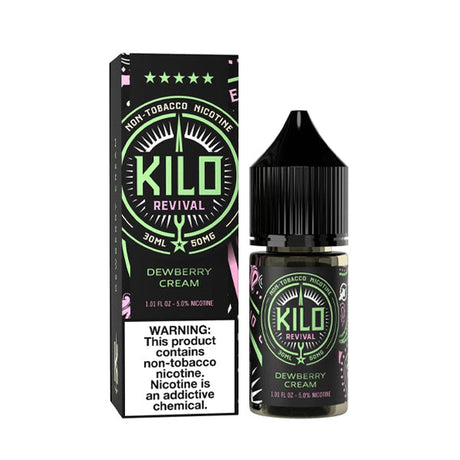 Dewberry Cream by Kilo Revival TFN Salt 30mL with packaging