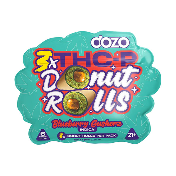 DOZO THC-P Donut Rolls 6g Pre Rolls - 3 Count