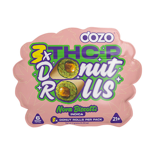 DOZO THC-P Donut Rolls 6g Pre Rolls - 3 Count