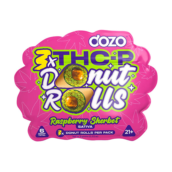 DOZO THC-P Donut Rolls 6g Pre Rolls - 3 Count