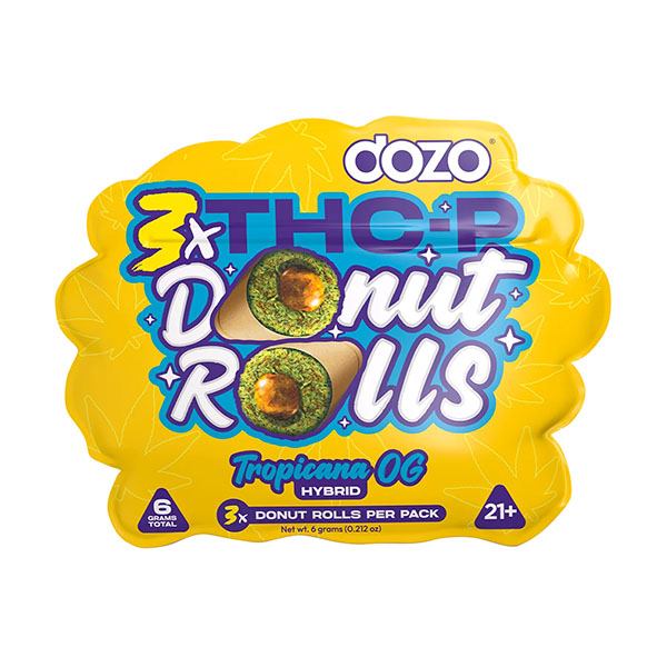 DOZO THC-P Donut Rolls 6g Pre Rolls - 3 Count