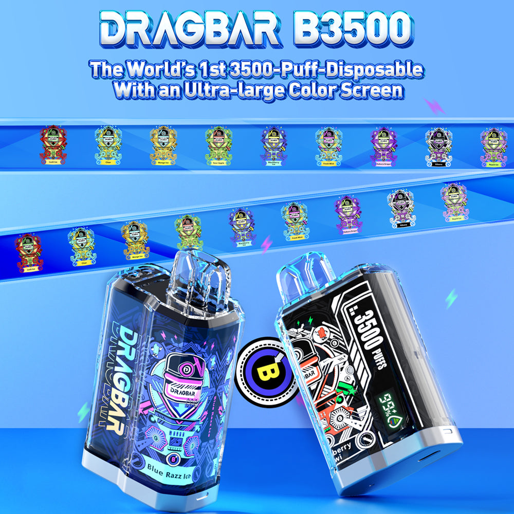 Dragbar B3500 Rechargeable Disposable Device – 3500 Puffs