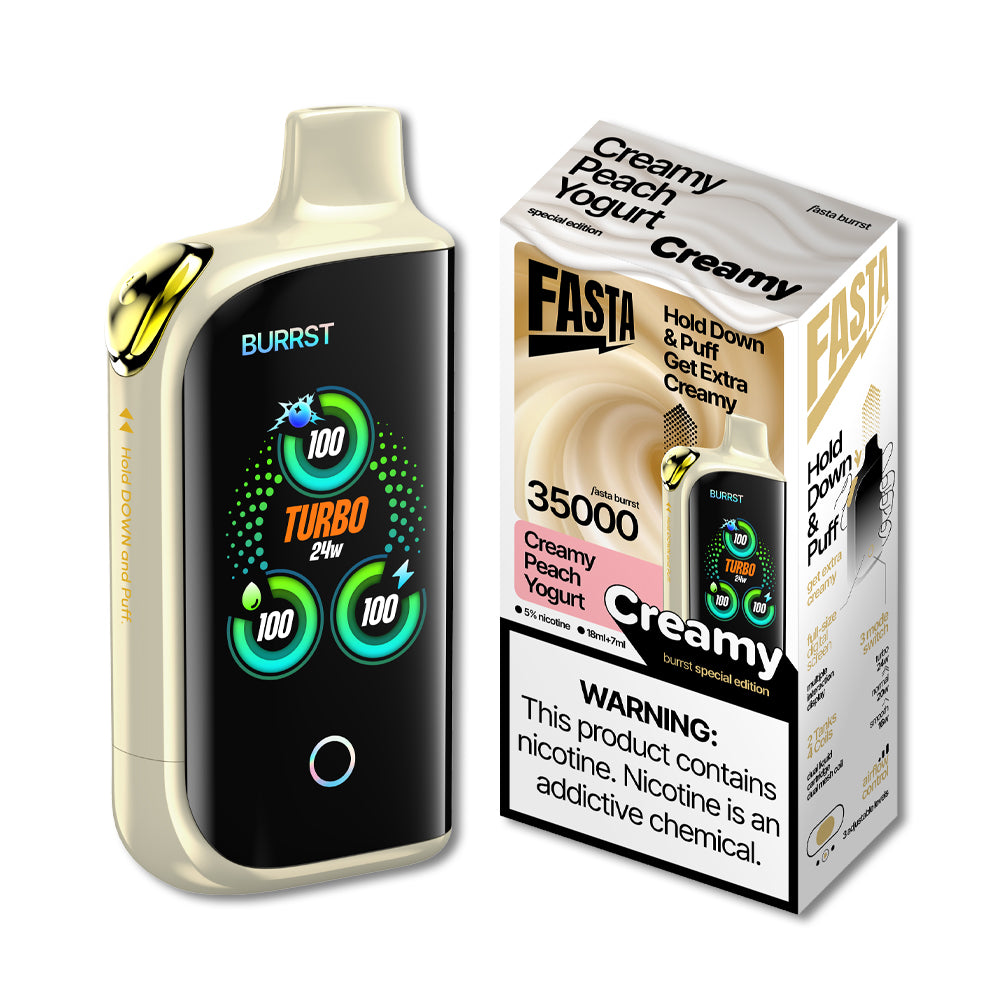 FASTA Burrst 35000 CREAMY Series Special Edition Disposable Device – 35000 Puffs