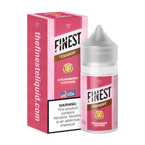 Strawberry Custard by Finest SaltNic Series 30ML with packaging
