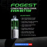 Assembled in USA | FOGEST 40K Disposable Device POD - 40,000 Puff