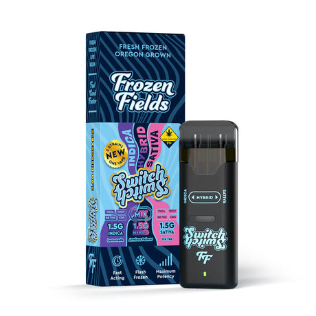 Frozen Fields Switch 3 in 1 Hybrid Disposable Vape - 3g Disposable