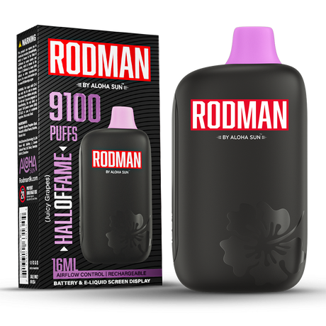 Rodman 9100 Disposable by Aloha Sun – 9100 Puffs