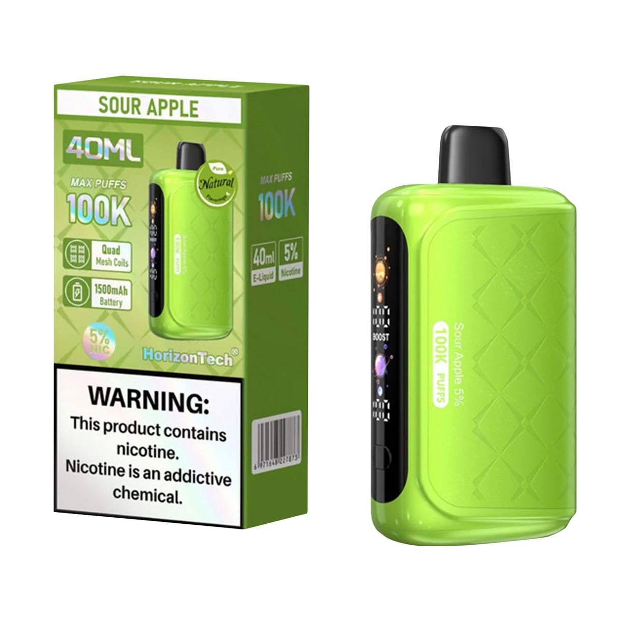 HorizonTech 100K Disposable Device - 100,000 Puffs