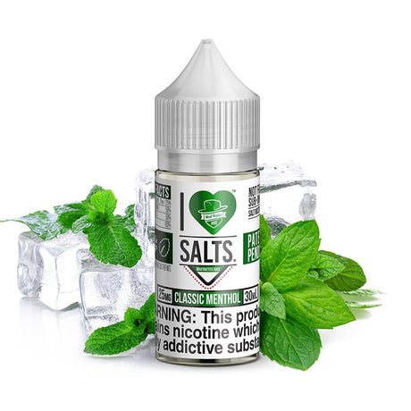 Classic Menthol Salt by Mad Hatter EJuice 30ml Bottle