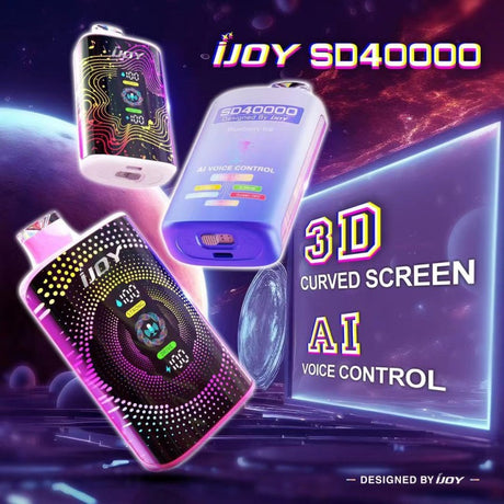 iJoy SD40000 Disposable Device with AI Voice Control and 40,000 Puff Capacity