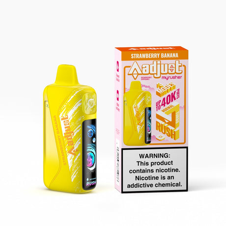 adjust myrusher 40K Puff Disposable Device - 40,000 Puffs