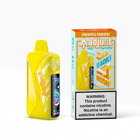 adjust myrusher 40K Puff Disposable Device - 40,000 Puffs