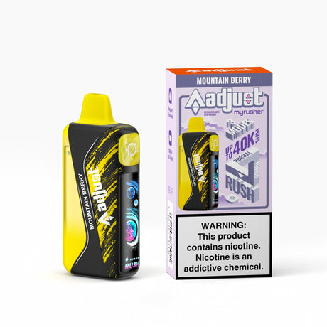 adjust myrusher 40K Puff Disposable Device - 40,000 Puffs