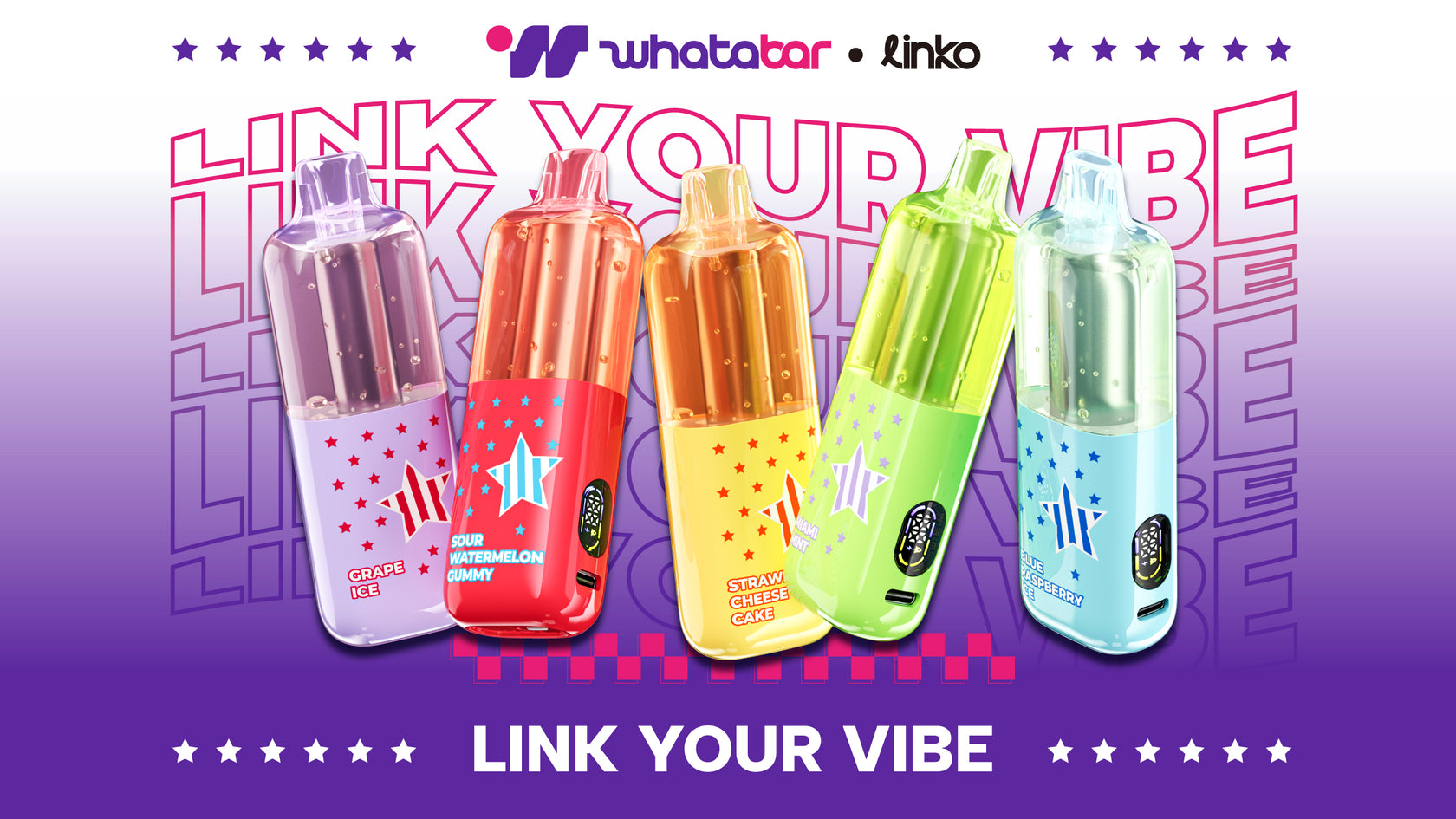 can you buy a vape with a credit card Whatabar Linko 40K Disposable Device | 40,000 Puff Dual Mode – Assembled in USA