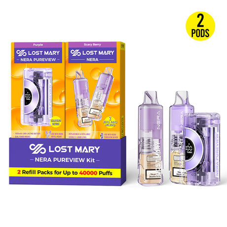 Lost Mary NERA PUREVIEW 40K Disposable KIT - 40,000 Puffs