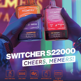 Memers Switcher S22000 Rechargeable Disposable Device – 22000 Puffs