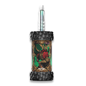 OLIT HookaLit MEGA 150K disposable e-hookah in Gum Mint flavor with cool mint leaf and gum visuals