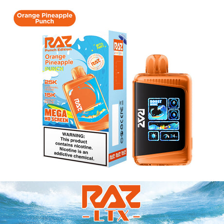 RAZ LTX “Punch Edition" 25K Puff Disposable Device – 25000 Puffs