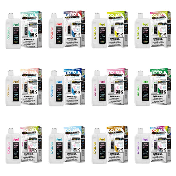 Oxbar Nic-Switch Pod Juice Edition Disposable group photo