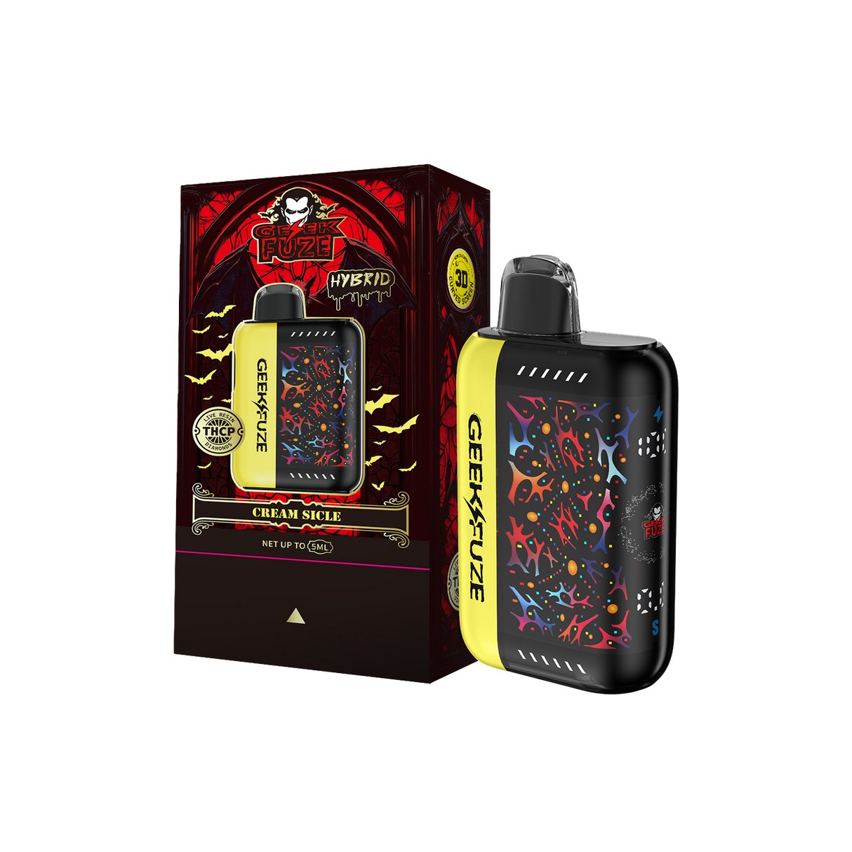 GEEKFUZE "Vampor" THC-P Live Resin Diamond - 5g Disposable