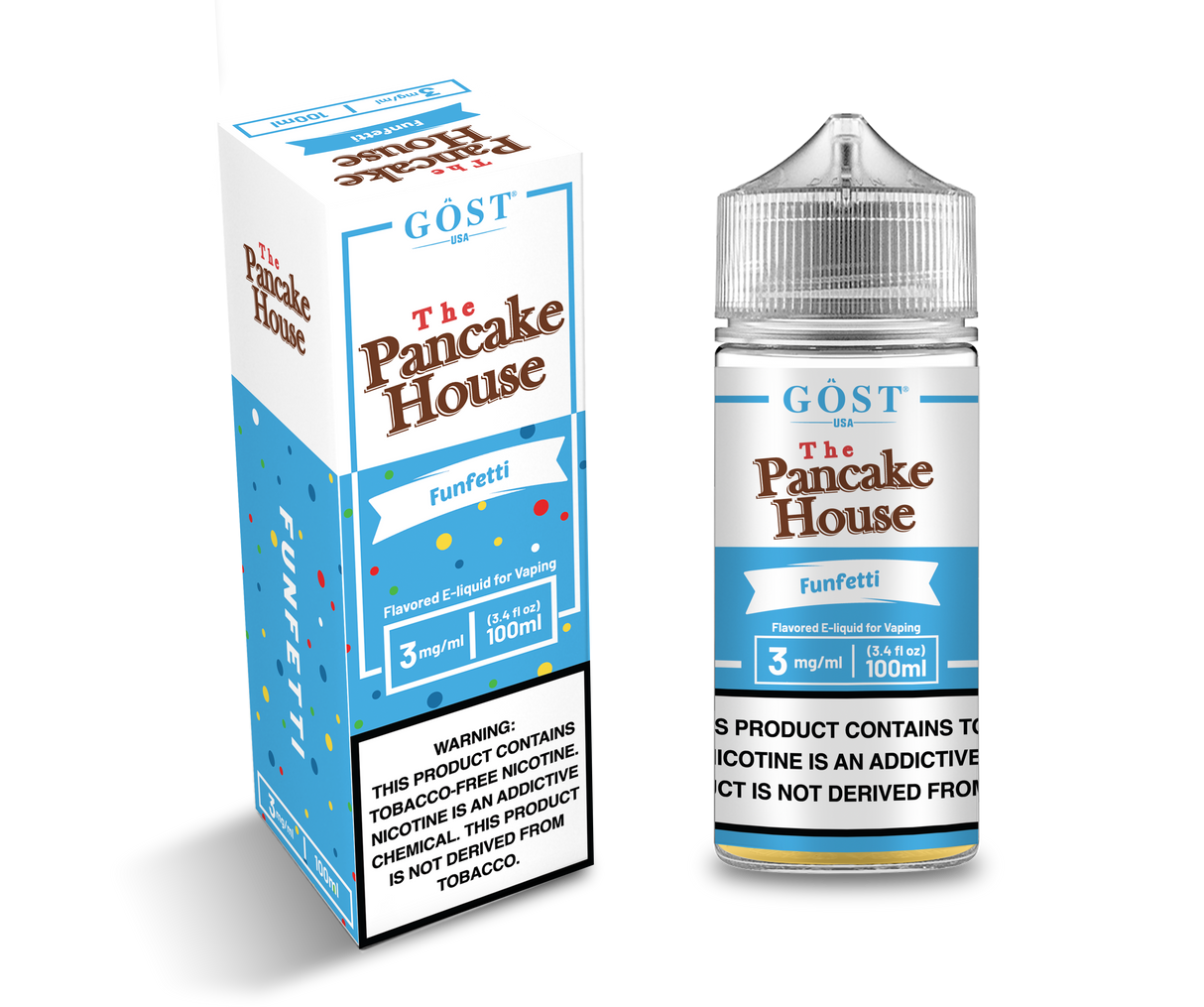 Funfetti by GOST The Pancake House Series 100mL With Packaging