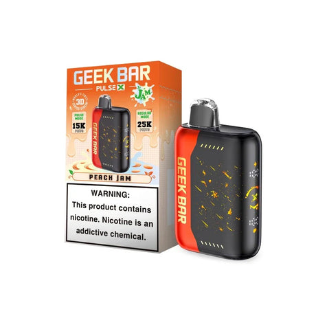 Geek Bar Pulse X 25K Puff "Jam Edition" Disposable Device – 25000 Puffs