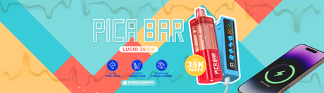 PICA BAR 30K | Rechargeable High-Puff Disposable Devices | VapoRider PICA BAR 30K | Rechargeable High-Puff Disposable Devices | VapoRider